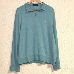Polo By Ralph Lauren Quarter Zip Pullover Sweater | Sz L